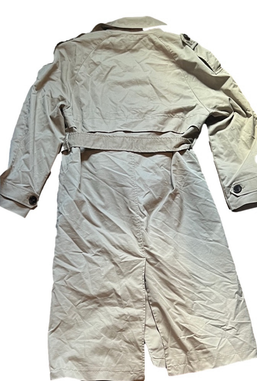 Pull & Bear Women's Beige Trench Coat - Picture 2 of 4